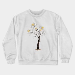 December 24th birthday flower Crewneck Sweatshirt